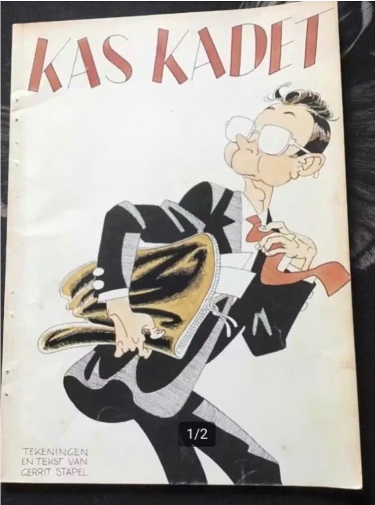 Kas Kadet door Gerrit Stapel, Eén stripboek, Ophalen of Verzenden, Gelezen
