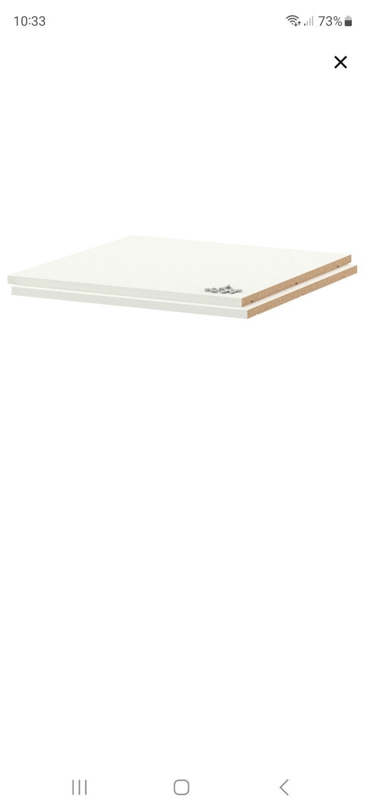 Ikea pax  legplanken. Wit 7 stuks. 59 x 50, Ophalen, 200 cm of meer, 50 tot 100 cm, Zo goed als nieuw