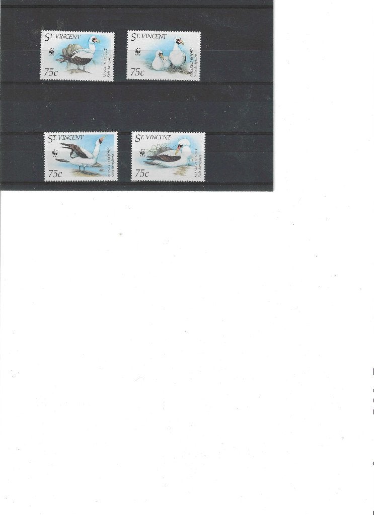 Mi 3073-3076 Vogels. St. Vincent. Postfris., Ophalen of Verzenden, Postfris, Dier of Natuur