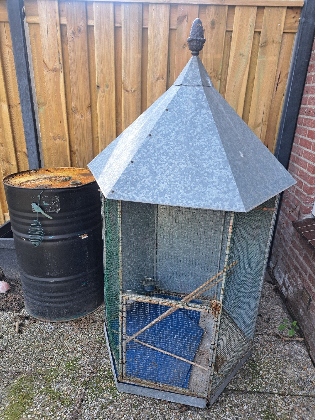 te koop grote volgelkooi, Dieren en Toebehoren, Vogels | Hokken en Kooien, Ophalen of Verzenden, Volière