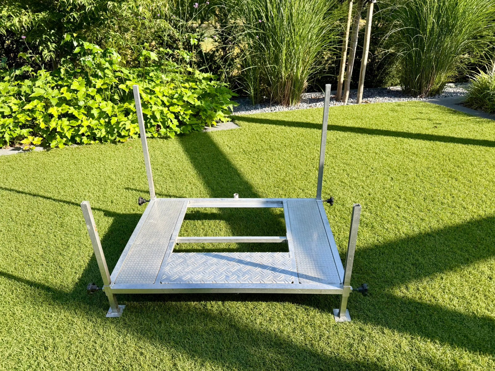 Aluminium visplateau, Watersport en Boten, Ophalen, Zo goed als nieuw