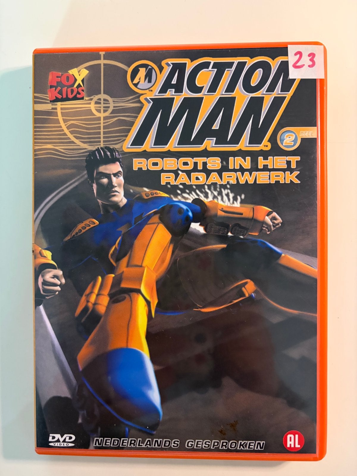 Actionman robots in het raderwerk nederlands gesproken, Animatie, Inclusief doosje, Zo goed als nieuw, Alle leeftijden