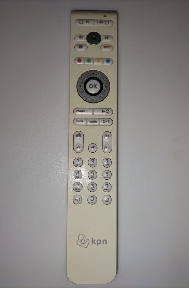 Originele KPN Afstandsbediening Wit C2 / D3, Ophalen of Verzenden, Zo goed als nieuw, Origineel, Tv