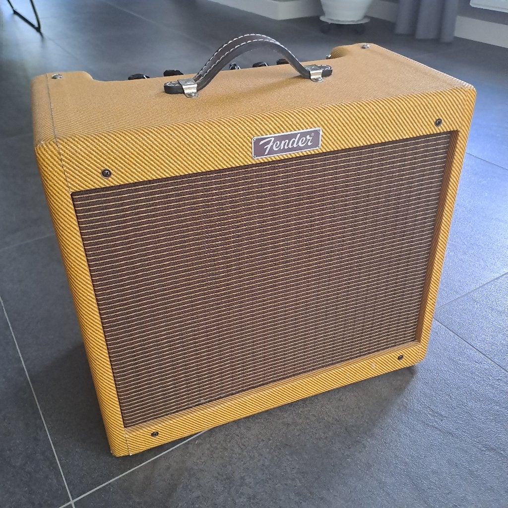 versterker Fender Blues Junior IV tweed, Ophalen, Zo goed als nieuw