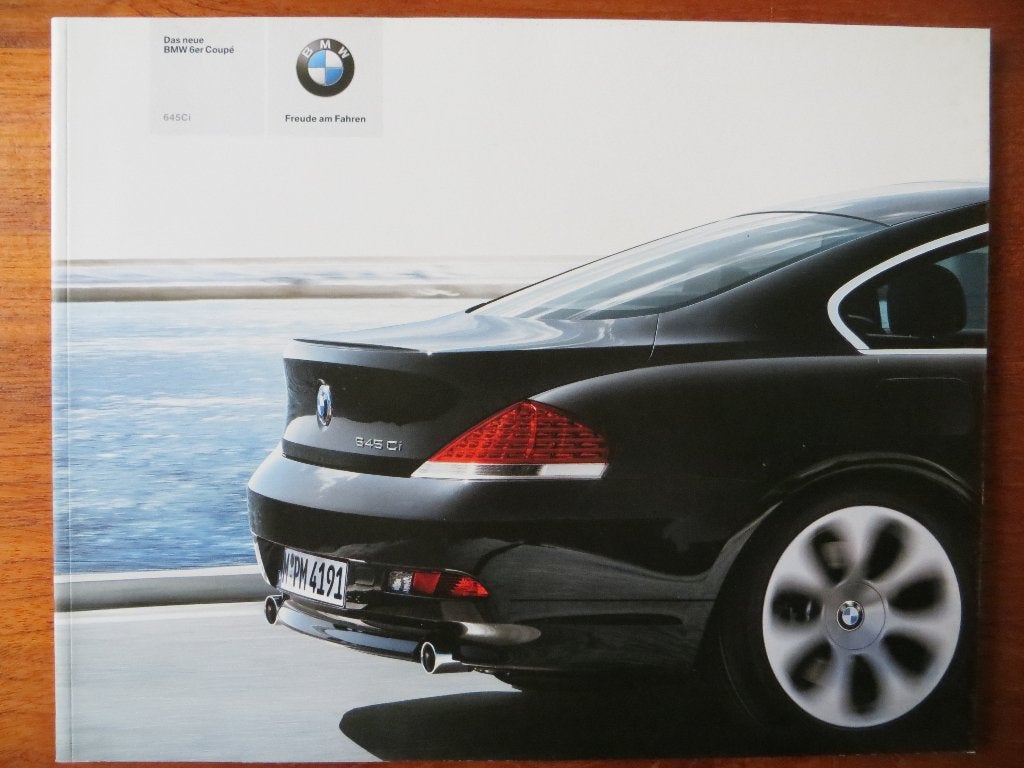 BMW 6-serie Coupé: Das neue BMW 6er Coupé (2003) 645 Ci, Ophalen of Verzenden, Nieuw, BMW