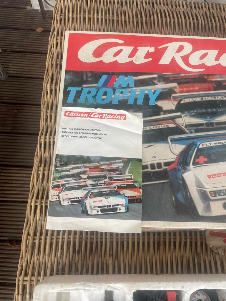 Vintage Carrera racebaan - Car Racing JM Trophy 40100, Carrera, Ophalen of Verzenden, Elektrisch, Racebaan
