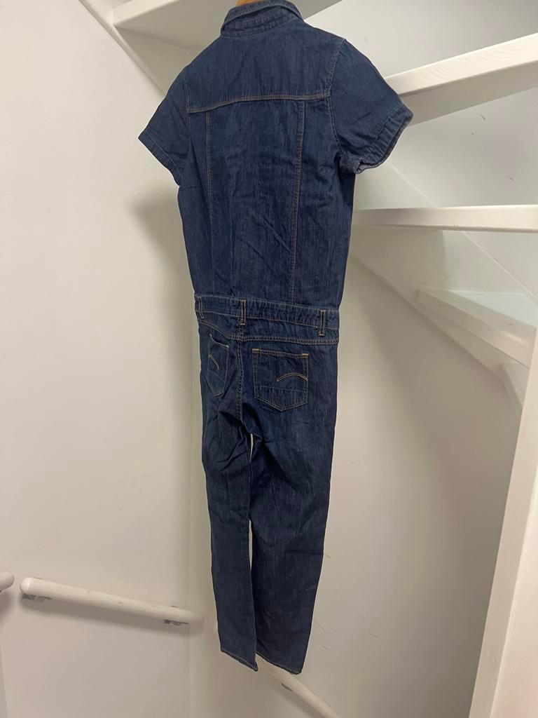 G-Star RAW denim jumpsuit - Maat 158, Ophalen of Verzenden, Zo goed als nieuw, Meisje