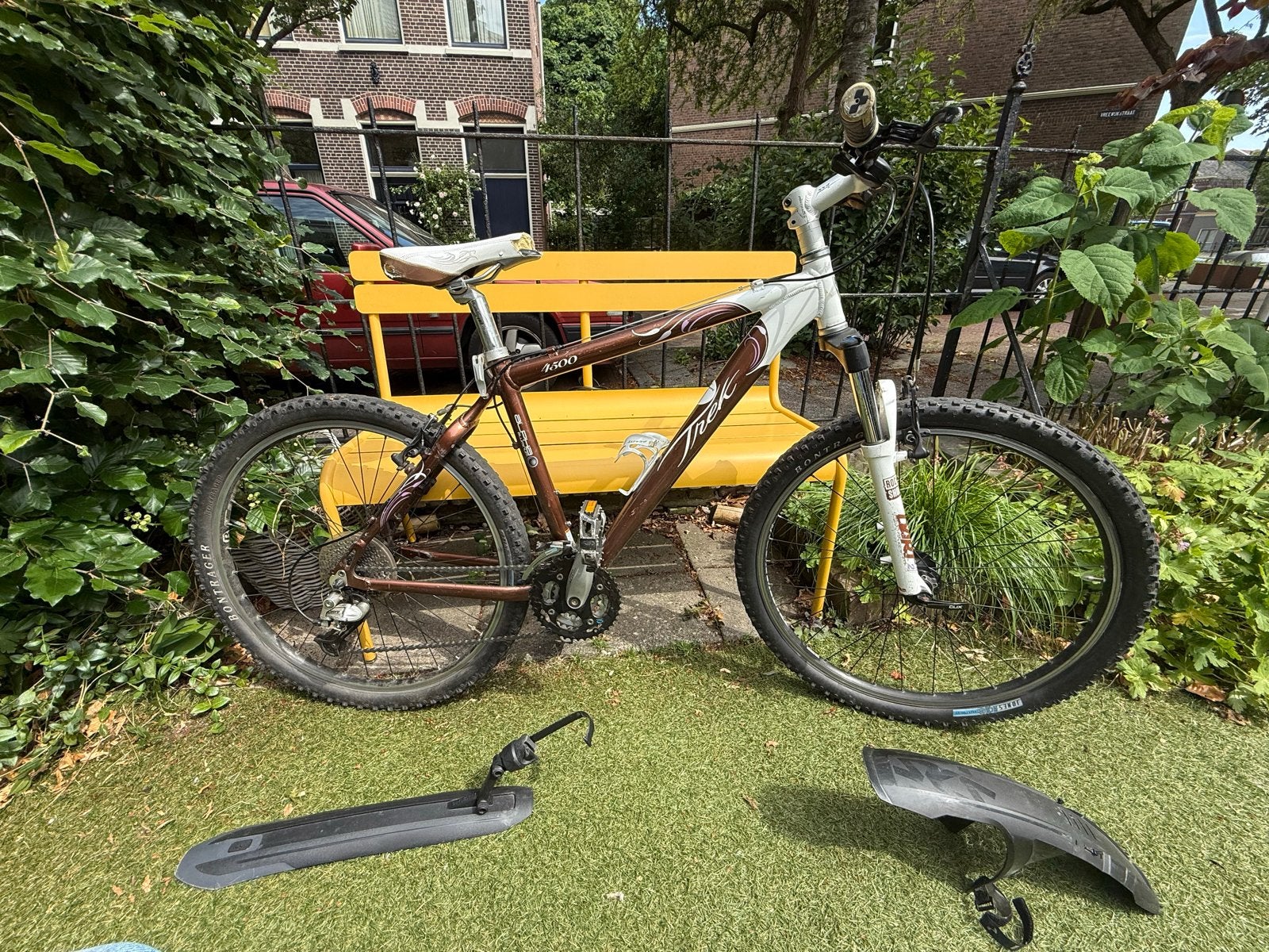 Trek 4500 Mountainbike - Shimano Deore - framemaat 48, Fietsen en Brommers, Fietsen | Meisjes, Ophalen, Gebruikt