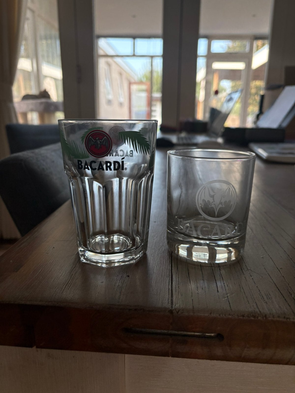Grote collectie Bacardi flessen en miniaturen, Ophalen, Gebruikt
