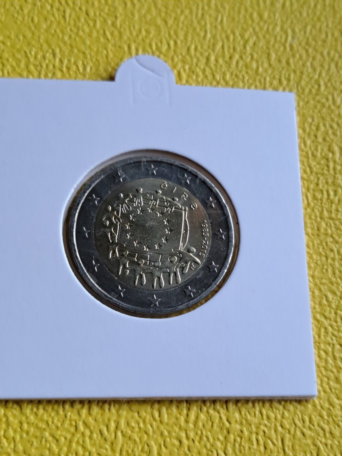 2 euro UNC Ierland 2015 Europese Vlag, Postzegels en Munten, Munten | Europa | Euromunten, Ophalen of Verzenden, Ierland, 2 euro