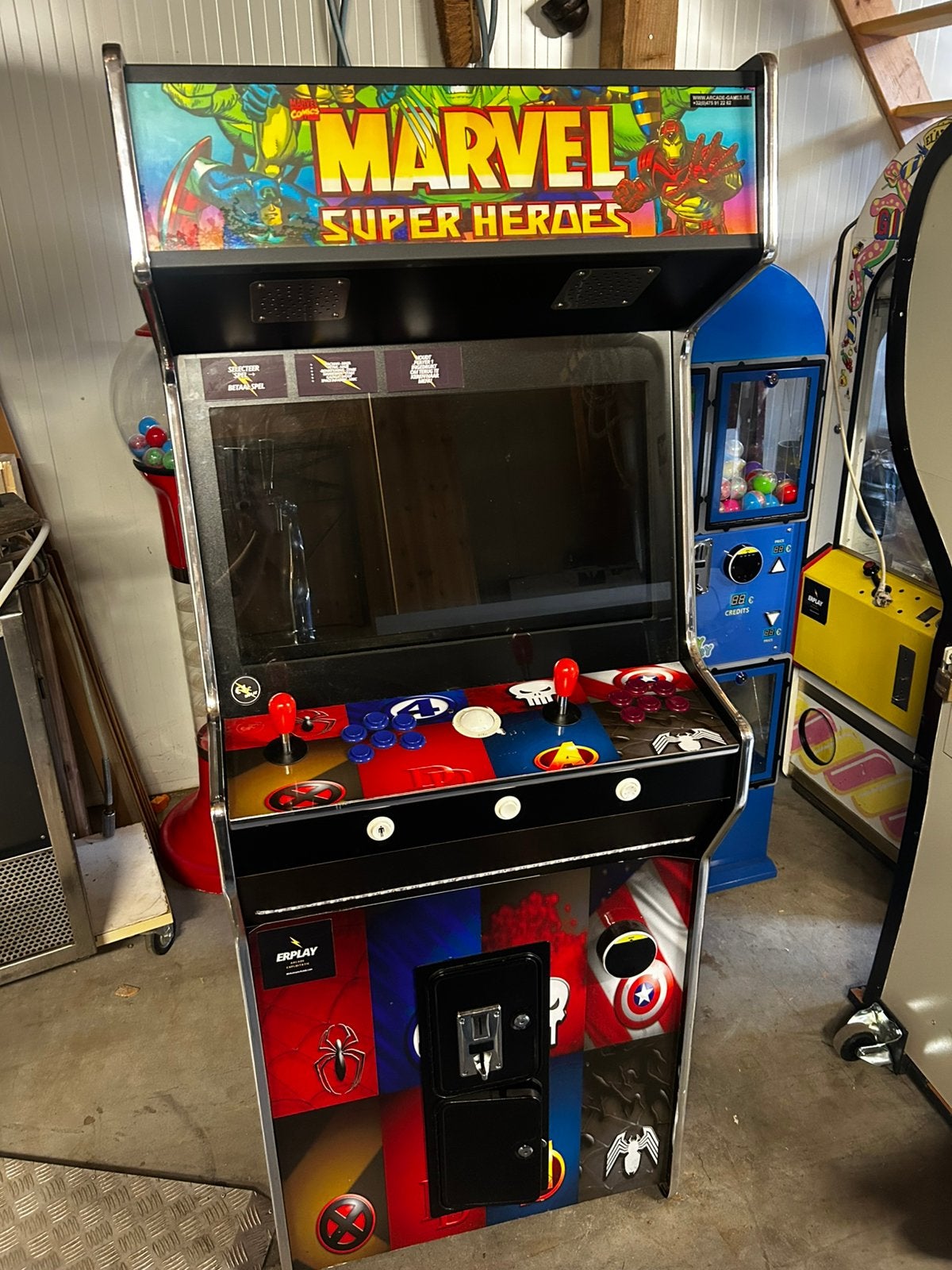 Arcade speelautomaat 8000 spellen, Verzamelen, Ophalen, Zo goed als nieuw