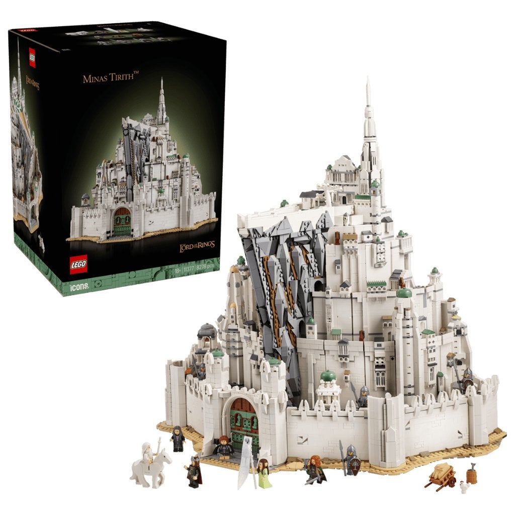 Te huur: Lego Minas Tirith 11377, Gebruikt, Overige thema's, Lego, Inclusief instructies