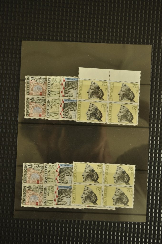 NVPH 1133-1136 2 series in blokjes van 4, Postzegels en Munten, Ophalen of Verzenden, Na 1940, Postfris