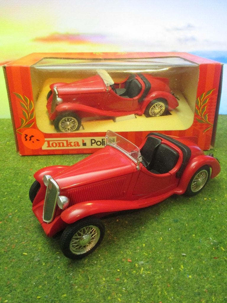 1/16 1935 Fiat 508 S Balilla Spider Mille Miglia - Polistil, Ophalen of Verzenden, Zo goed als nieuw, Auto, Overige merken