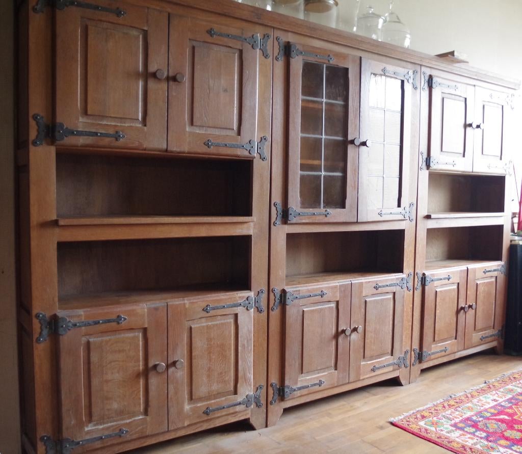 wandkasten, Huis en Inrichting, Ophalen, 250 tot 300 cm, Glas, 150 tot 200 cm