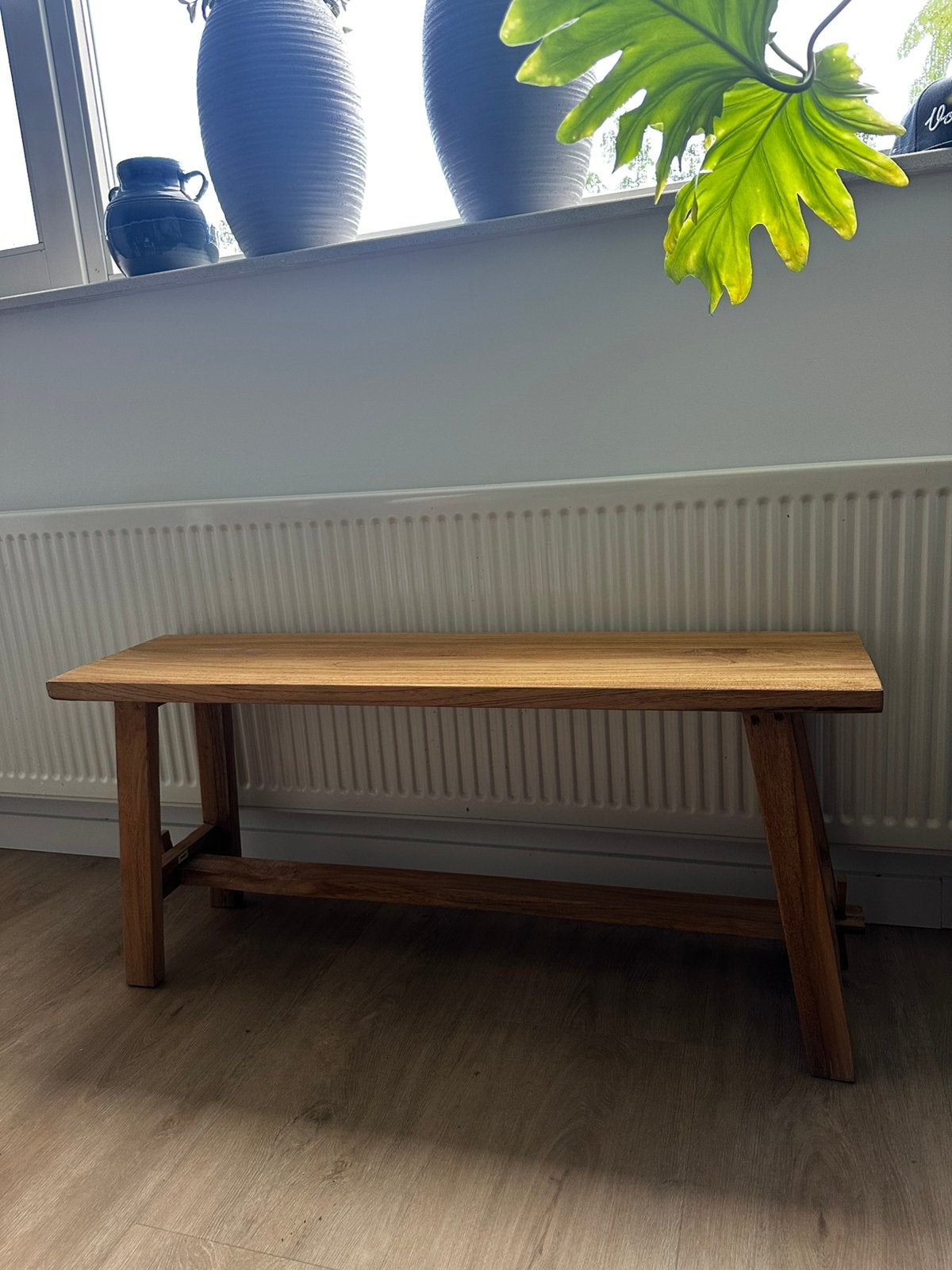 Houten bankje Xenos, Ophalen, 50 tot 100 cm, Nieuw, 25 tot 50 cm