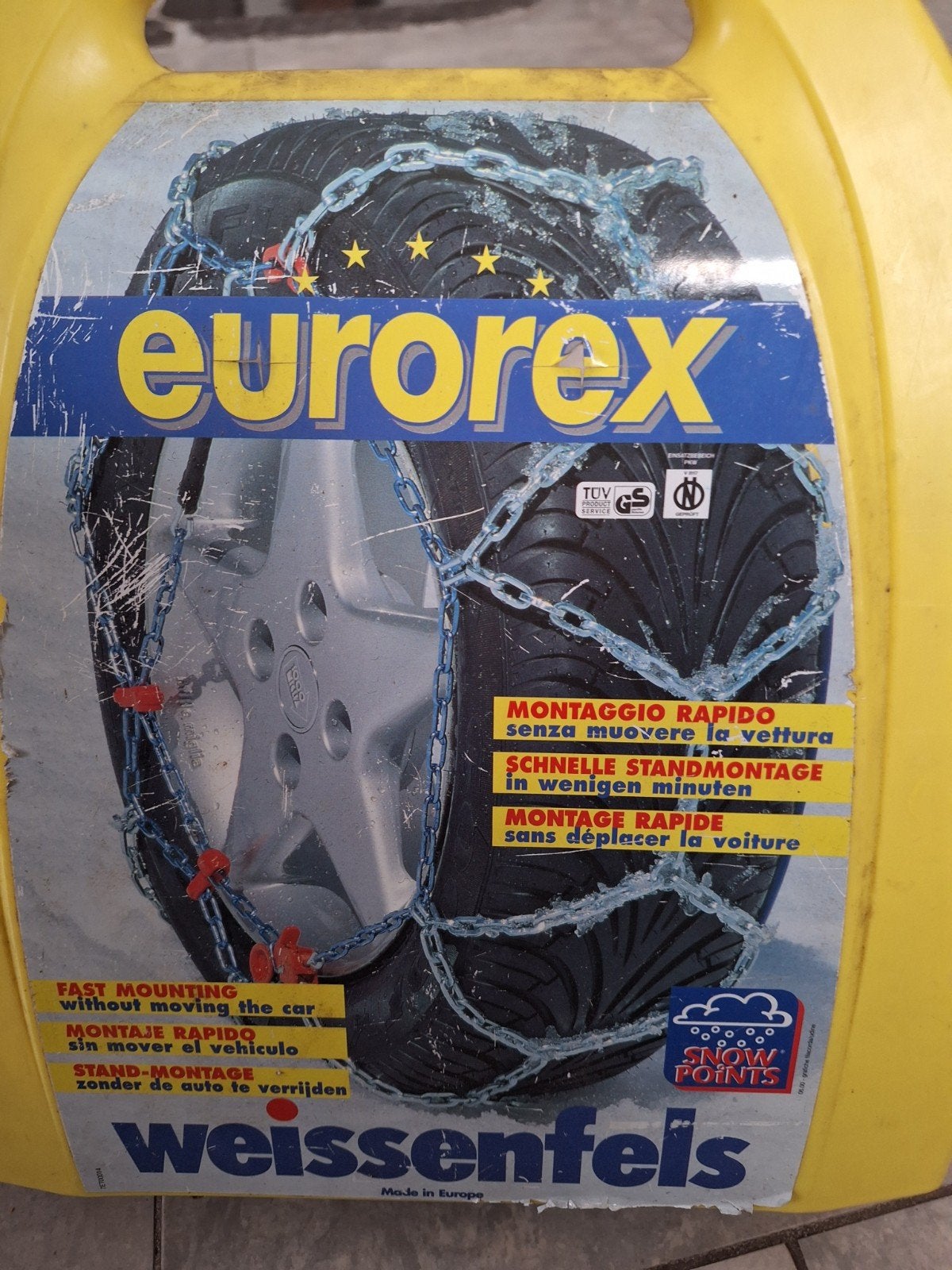 Weissenfels eurorex sneeuwkettingen, Ophalen of Verzenden, Gebruikt