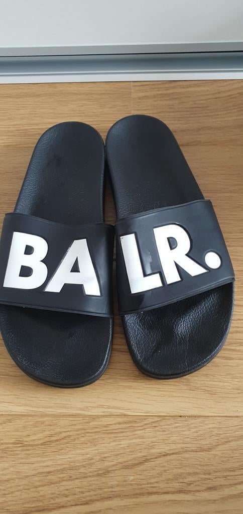 BALR. BADSLIPPERS...maat 46...VAKANTIE!, Ophalen of Verzenden, Maat 46 (S) of kleiner, Zwart