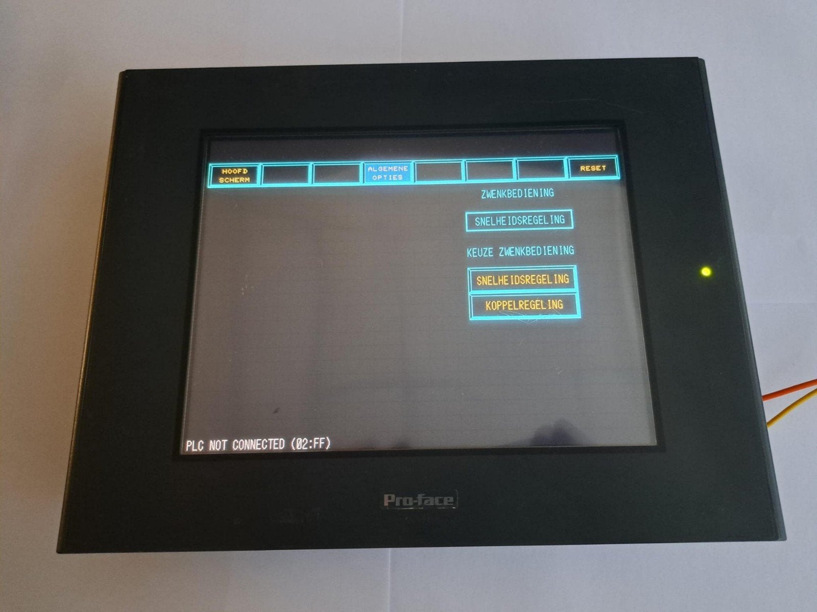 Pro-face GP2500-TC41-24V HMI Touchscreen Paneel, Hobby en Vrije tijd, Ophalen of Verzenden
