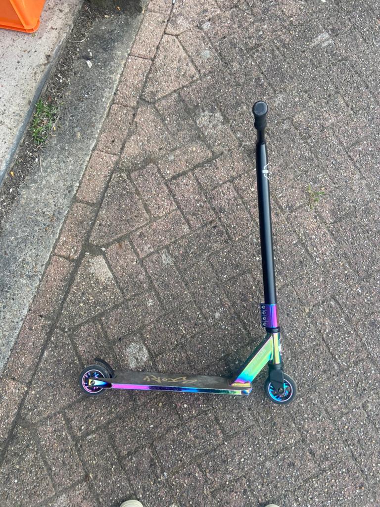 Stuntstep/Scooter Story Original + Standaard, Fietsen en Brommers, Steps, Ophalen, Gebruikt, Gewone step