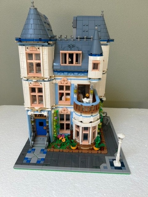 Lego Friends Corner Castle MOC 2163  Brick Artisan, Lego, Friends, Ophalen of Verzenden, Zo goed als nieuw