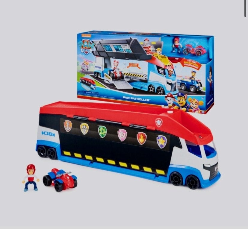 Paw Patrol Patroller Speelset met Ryder en voertuig, Ophalen, Zo goed als nieuw