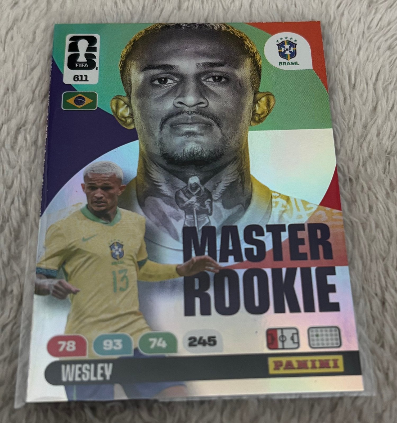 FIFA World Cup 2026 Adrenalyn XL Master Rookie: #611, Ophalen of Verzenden, Nieuw, Plaatje