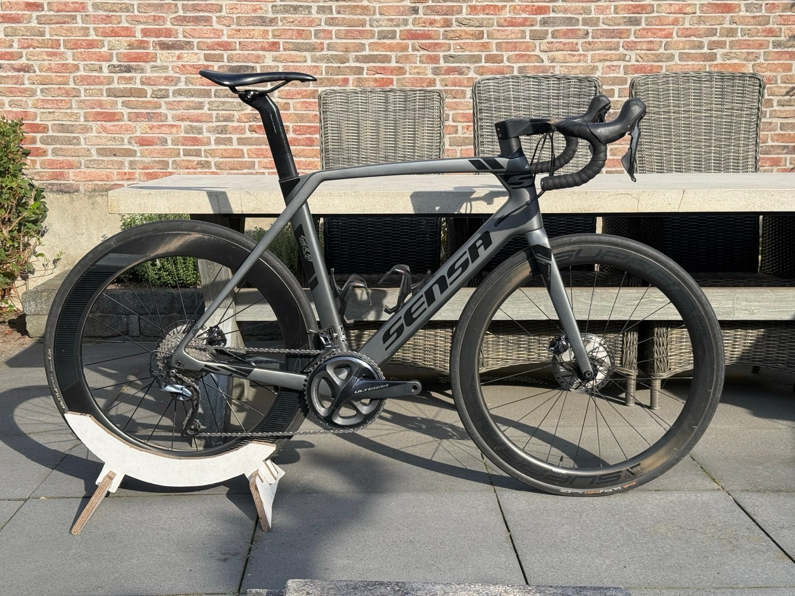 Sensa Giulia Evo Disc Ultegra - Racefiets, 28 inch, Zo goed als nieuw, 57 tot 61 cm, Meer dan 20 versnellingen