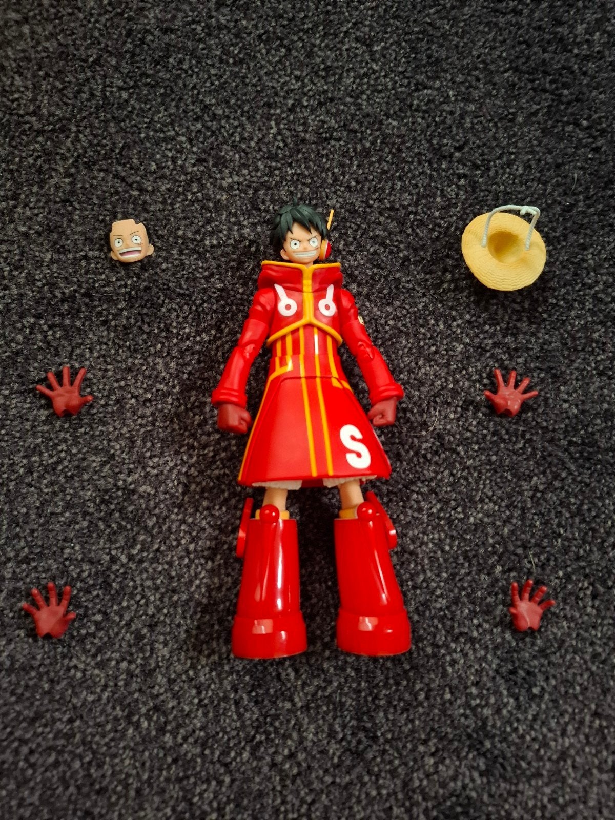 S.H. Figuarts Monkey D. Luffy Egghead One Piece Figuur, Verzenden, Zo goed als nieuw