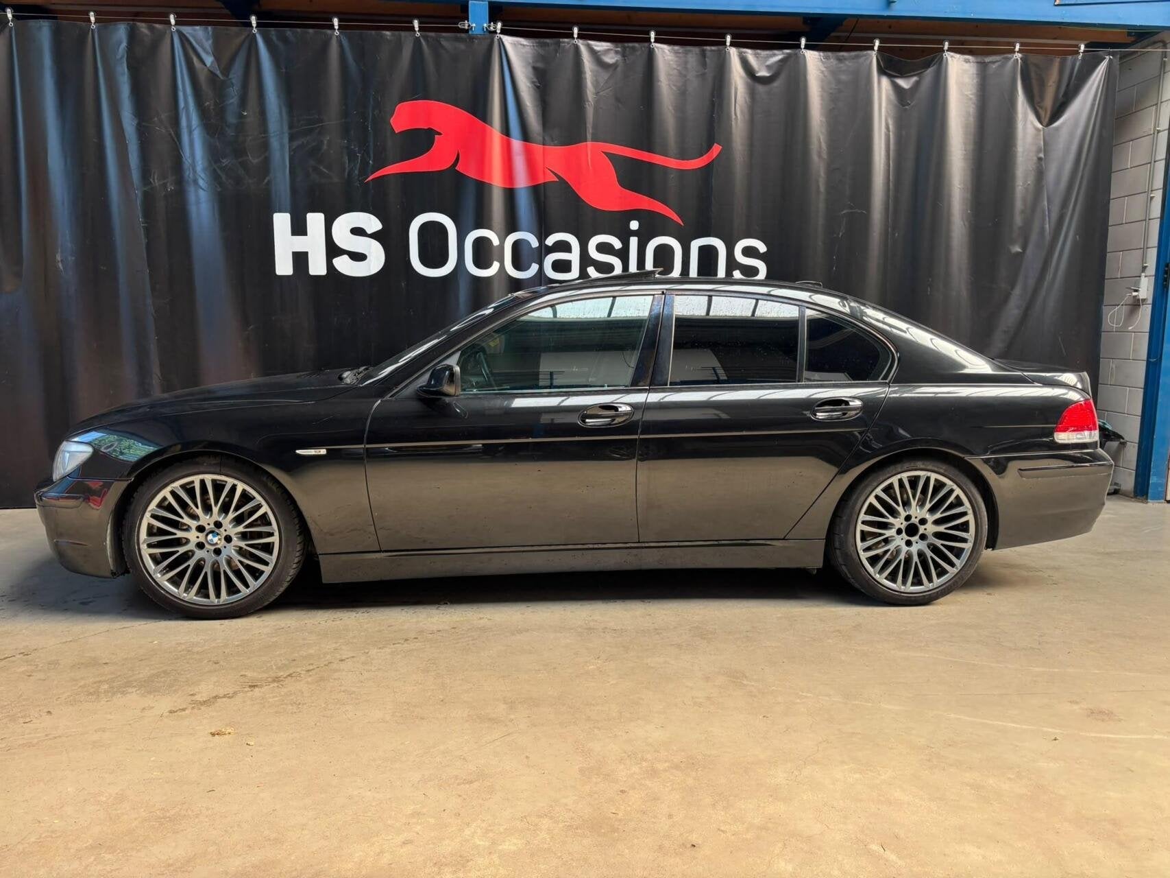 BMW 7-serie 730d Executive Airco Houtafwerking Panoramadak, Auto's, BMW, Automaat, Achterwielaandrijving, Gebruikt, Zwart