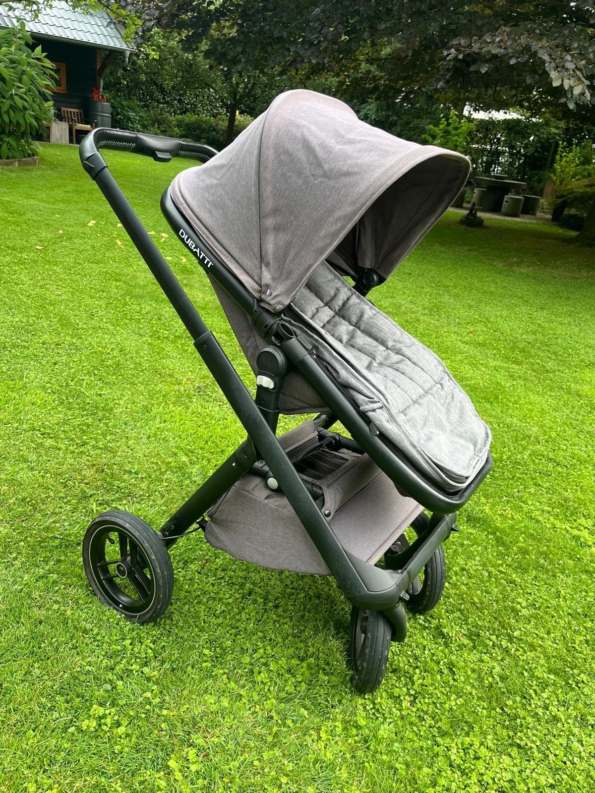 Kinderwagen dubatti - grijs, Kinderen en Baby's, Buggy's, Gebruikt, Ophalen