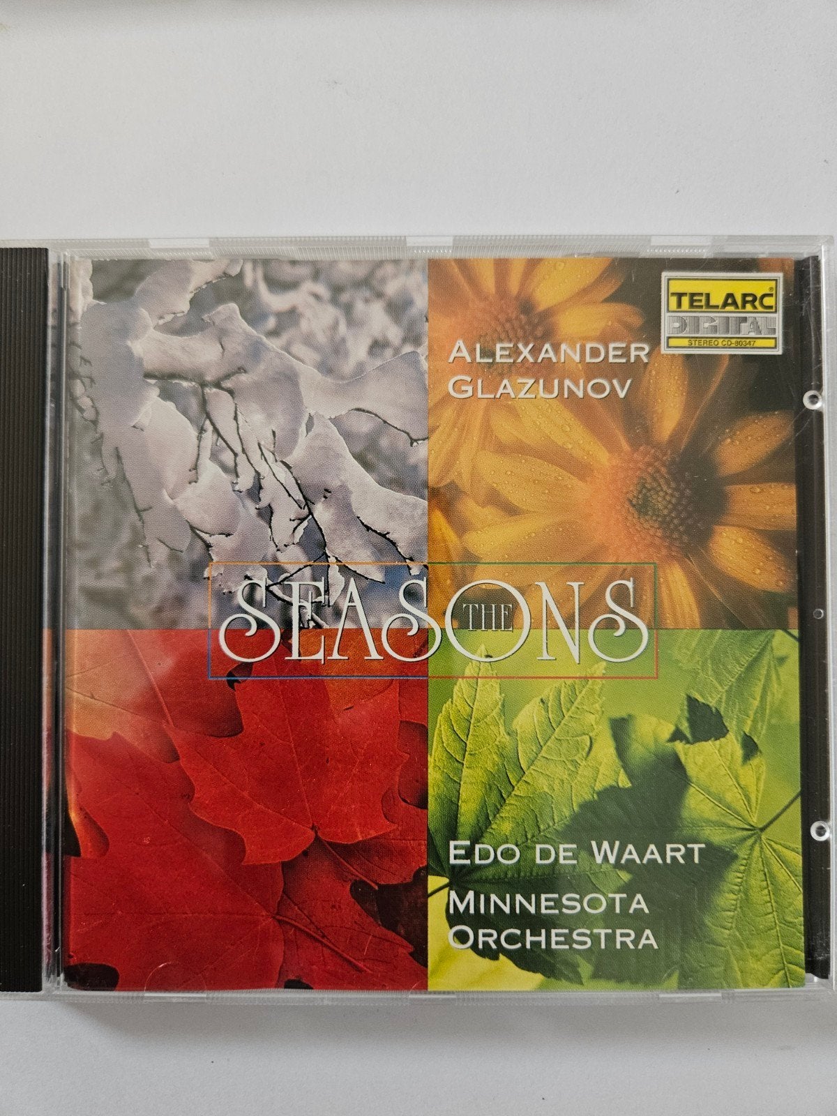Alexander Glazunov - The Seasons - Edo de Waart CD, Ophalen of Verzenden, Romantiek, Zo goed als nieuw, Orkest of Ballet