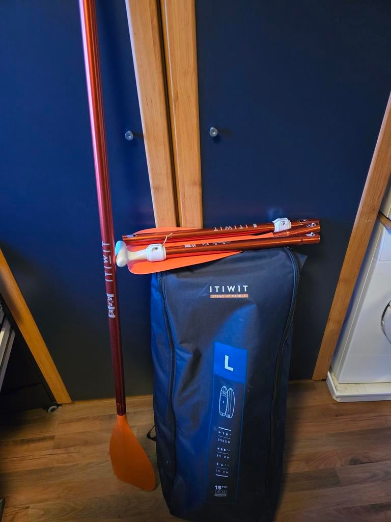 Itiwit SUP-peddel, opvouwbaar en verstelbaar, Watersport en Boten, Suppen, Ophalen, Zo goed als nieuw, SUP-peddels