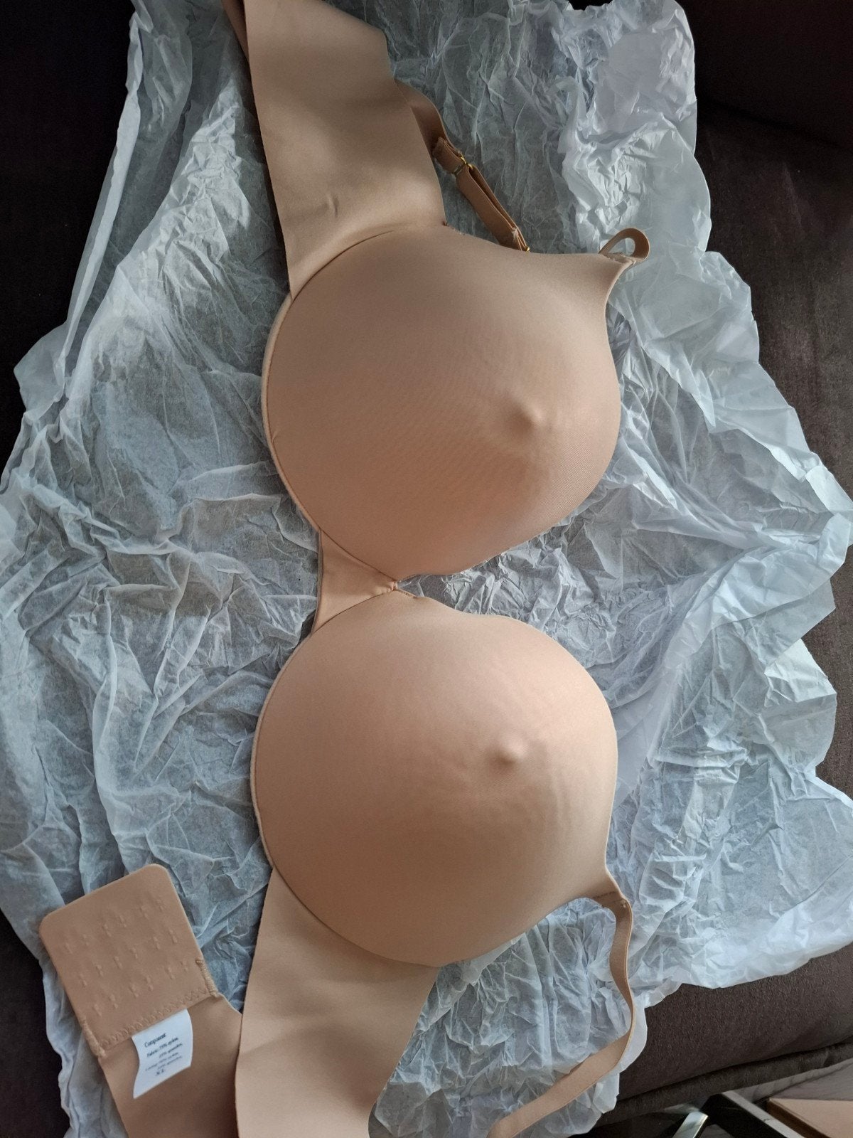 Longline Corset Beha - Beige Body Shaper - Maat XL, Verzenden, Beige, Body of Korset