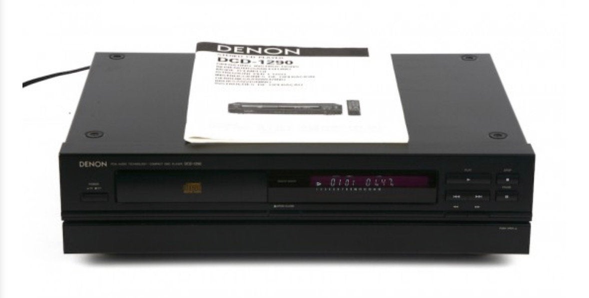 Denon DCD-1290 CD-Speler + Handleiding, Ophalen of Verzenden, Zo goed als nieuw, Overige merken