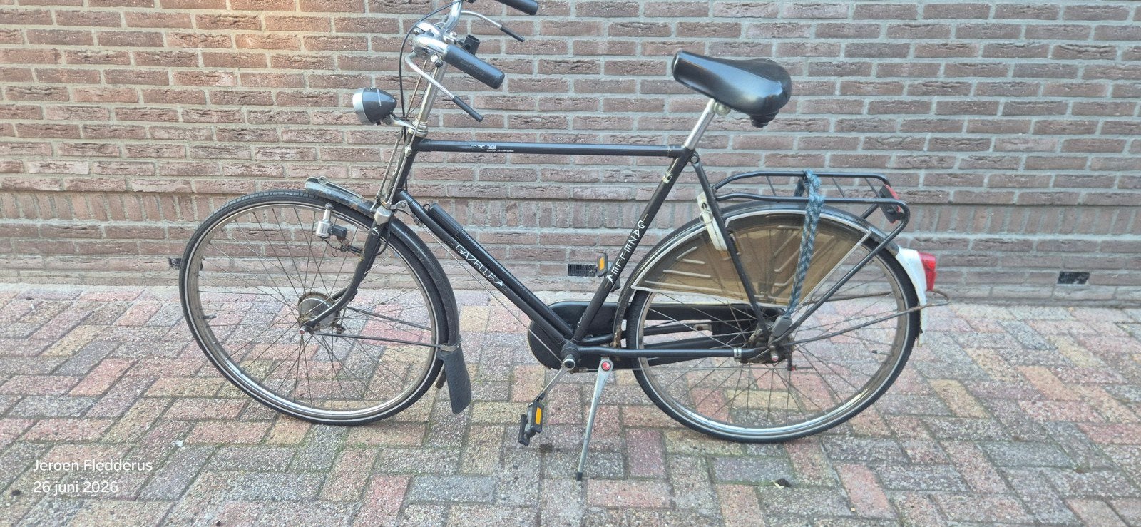Gebruikte Gazelle herenfiets., Ophalen