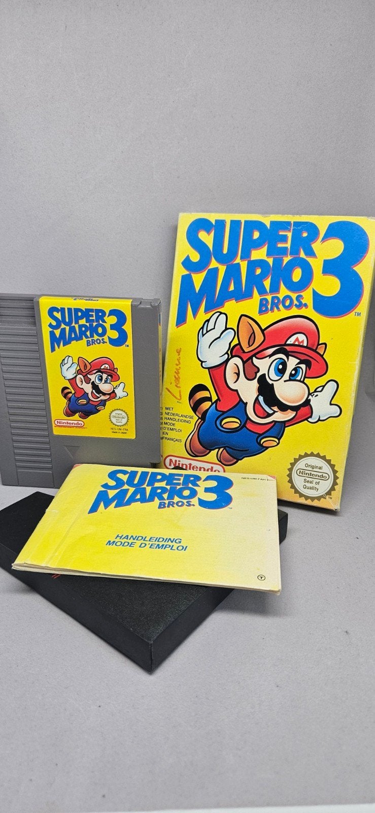 Super Mario Bros. 3 NES Compleet in doos (CIB), Spelcomputers en Games, 1 speler, Ophalen of Verzenden, Zo goed als nieuw, Vanaf 3 jaar