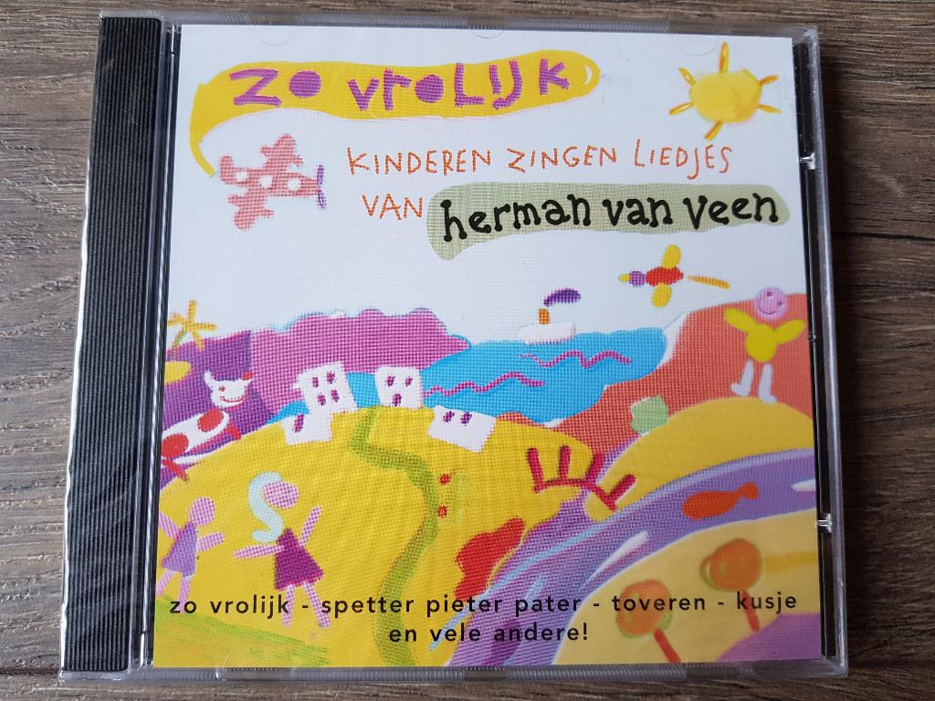 Cd : Zo vrolijk - Liedjes van Herman van Veen (nieuw!), Ophalen of Verzenden, Nieuw in verpakking, Muziek, 6 tot 9 jaar