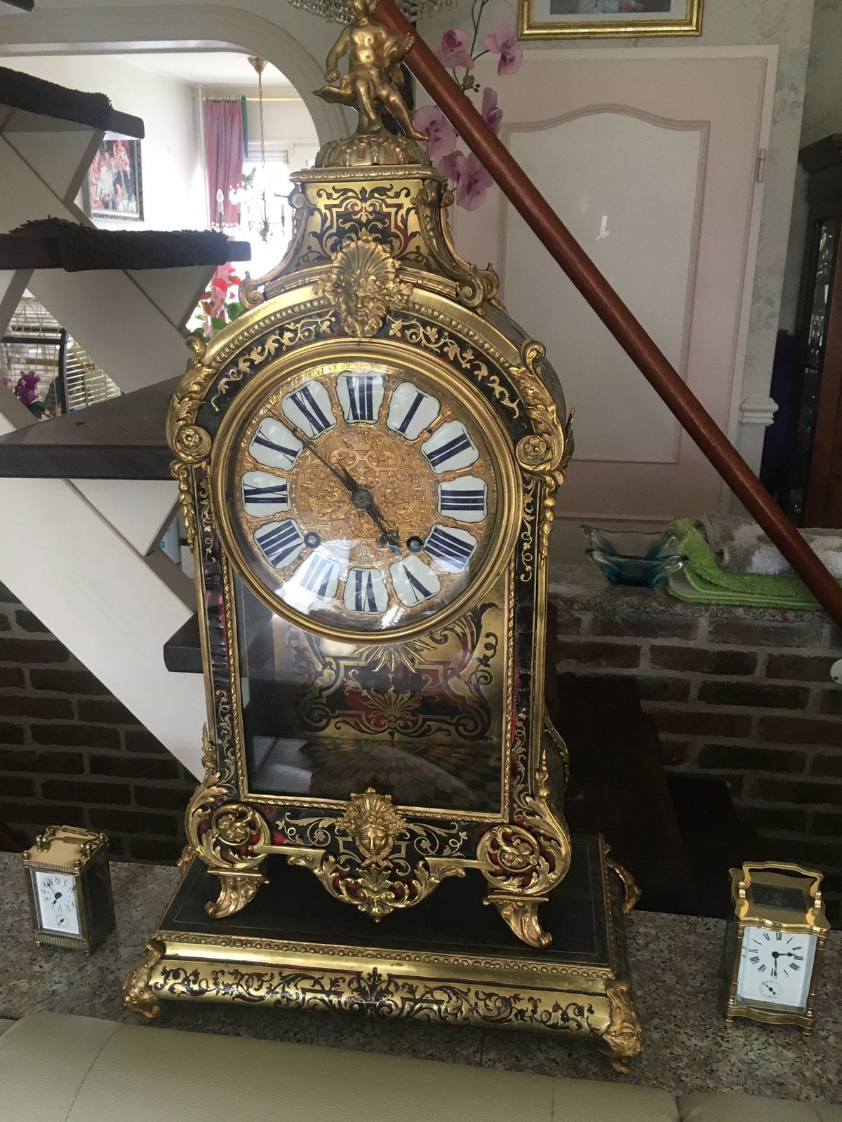 Boulle klok anno 1695, Ophalen