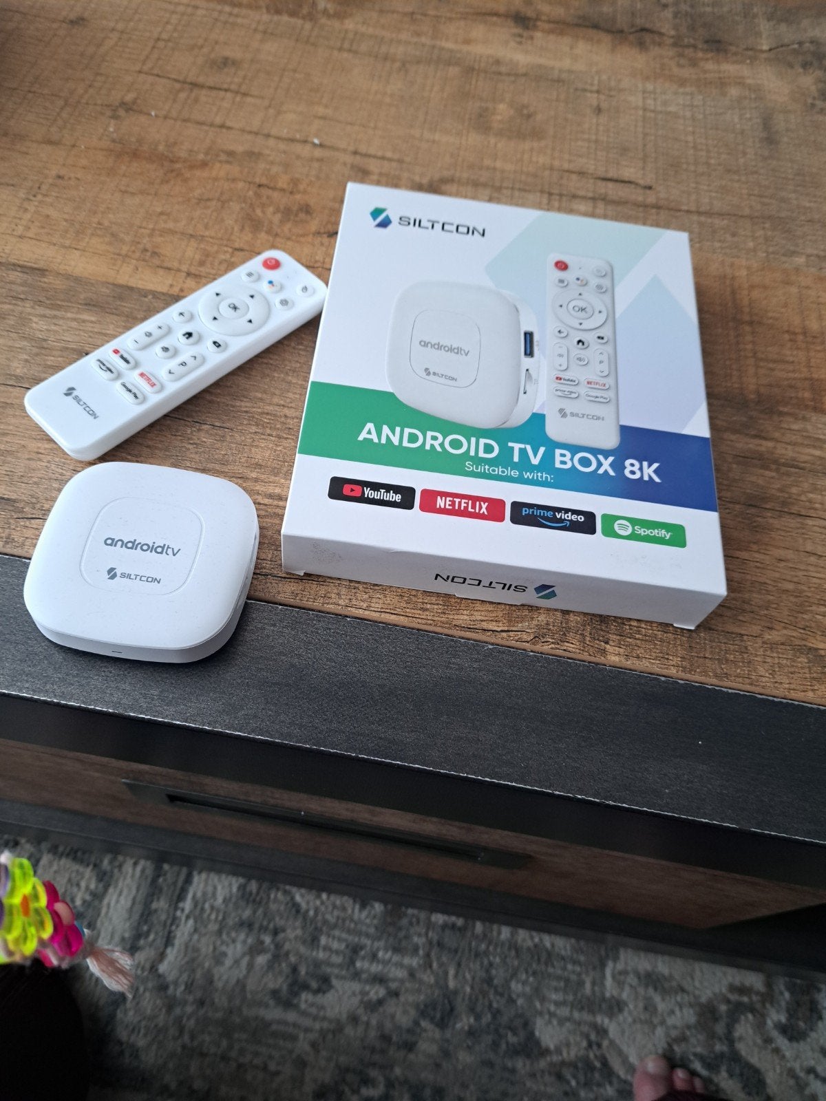 siltcon android tv box 8k, Ophalen of Verzenden, Nieuw, Zonder harde schijf