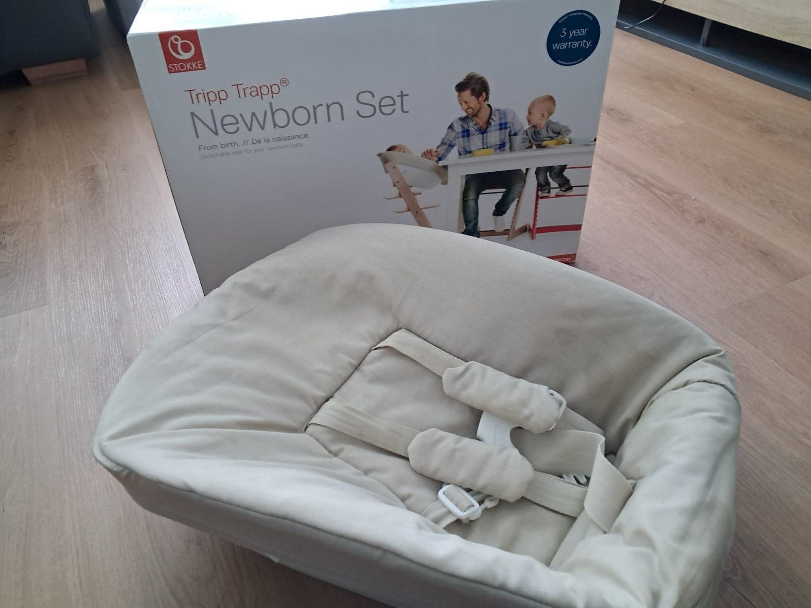 Stokke Tripp Trapp Newborn Set, Ophalen of Verzenden, Zo goed als nieuw, Overige typen, Gordel(s)