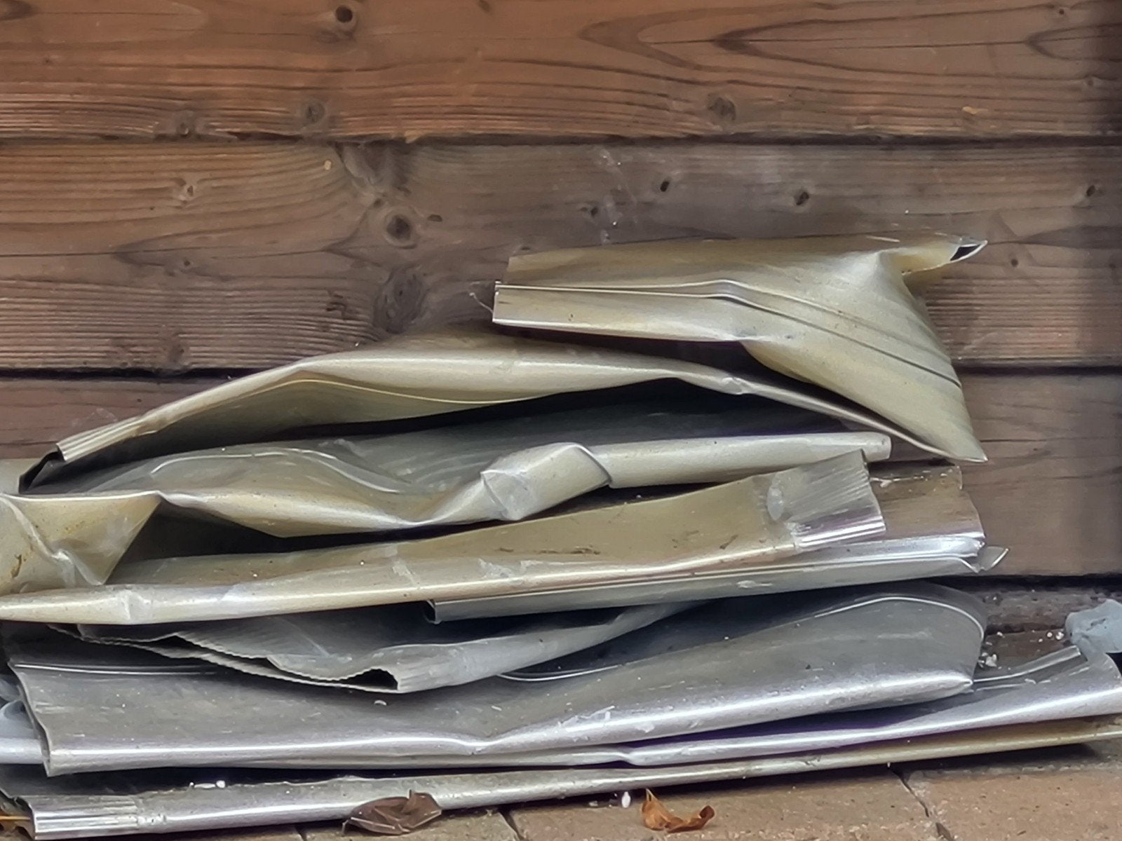 Oud ijzer/aluminium, Ophalen, Gebruikt