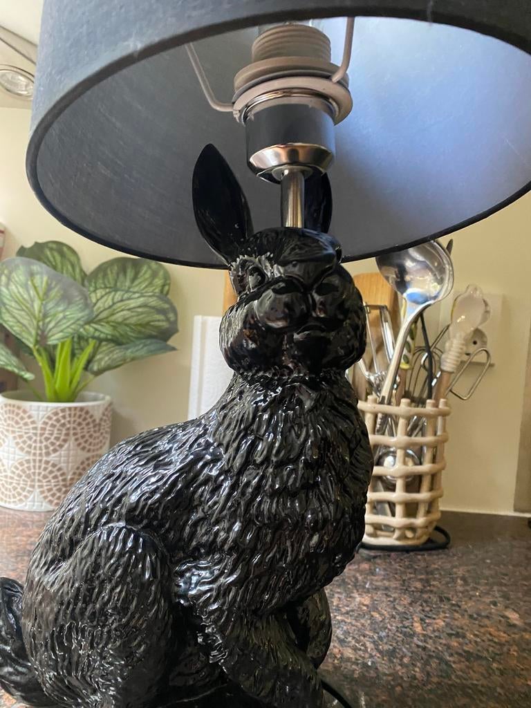 Rabbit lamp, Huis en Inrichting, Lampen | Tafellampen, Ophalen, Zo goed als nieuw, Minder dan 50 cm