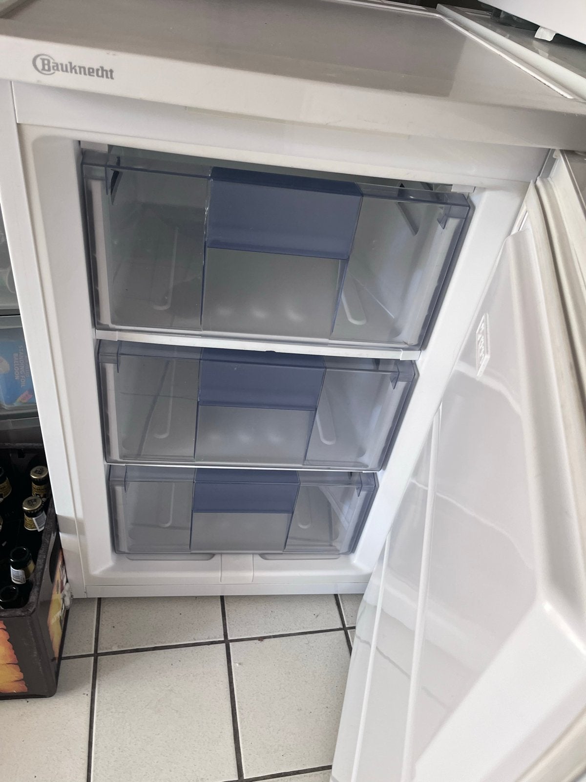 Bauknecht Vrieskast - Compact en Energiezuinig, Witgoed en Apparatuur, Gebruikt, Minder dan 60 cm, Vrijstaand, Ophalen