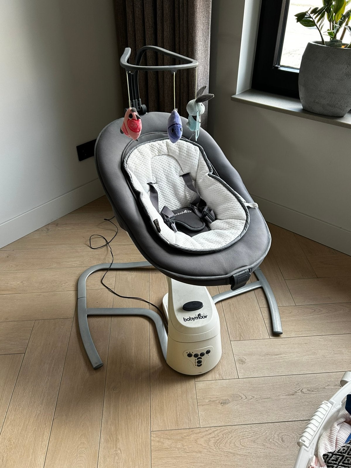 Babymoov wieg / schommel / wipstoel, Kinderen en Baby's, Gebruikt, Schommelstoel, Met gordel(s) of riempje(s), Ophalen