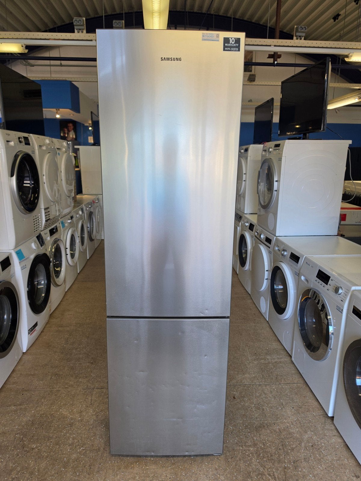 Samsung koelvriescombinatie | Rvs | No Frost | Gratis thuis✅, Jirnsum, Samsung, 200 liter of meer, 60 cm of meer