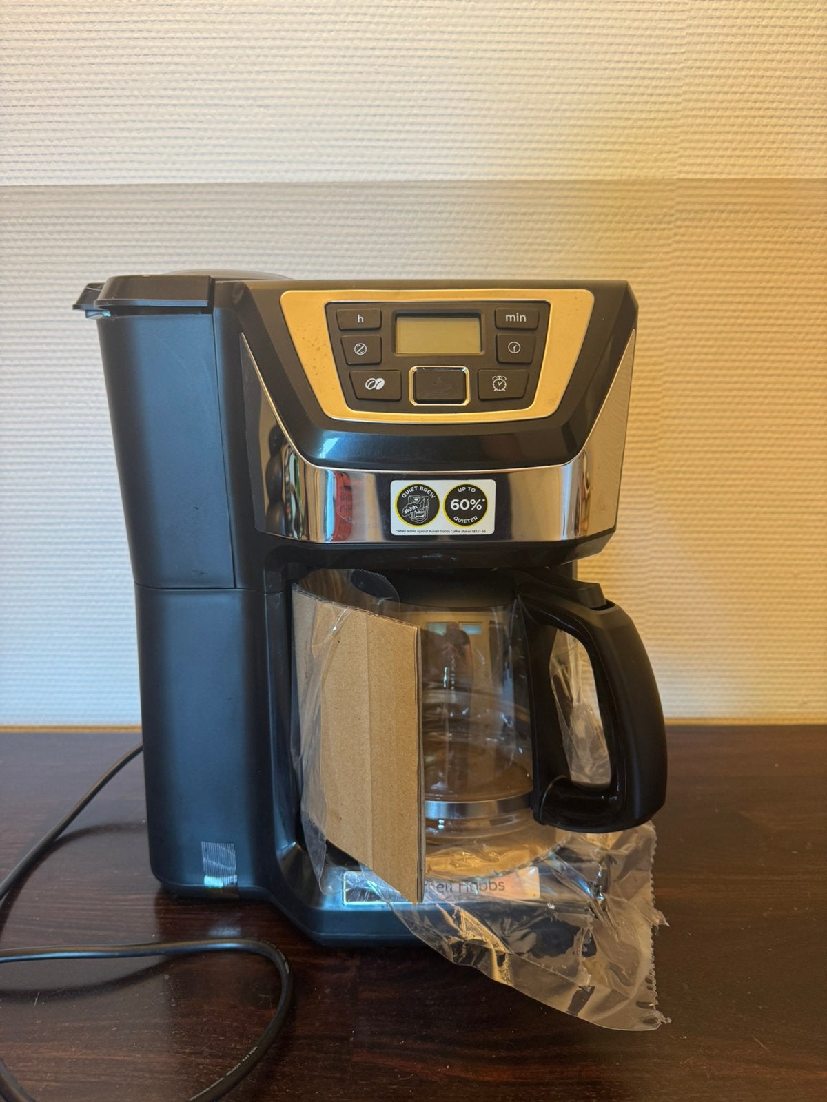 Russell Hobbs koffiezetapparaat - als nieuw, 10 kopjes of meer, Koffiemachine, Ophalen of Verzenden, Zo goed als nieuw