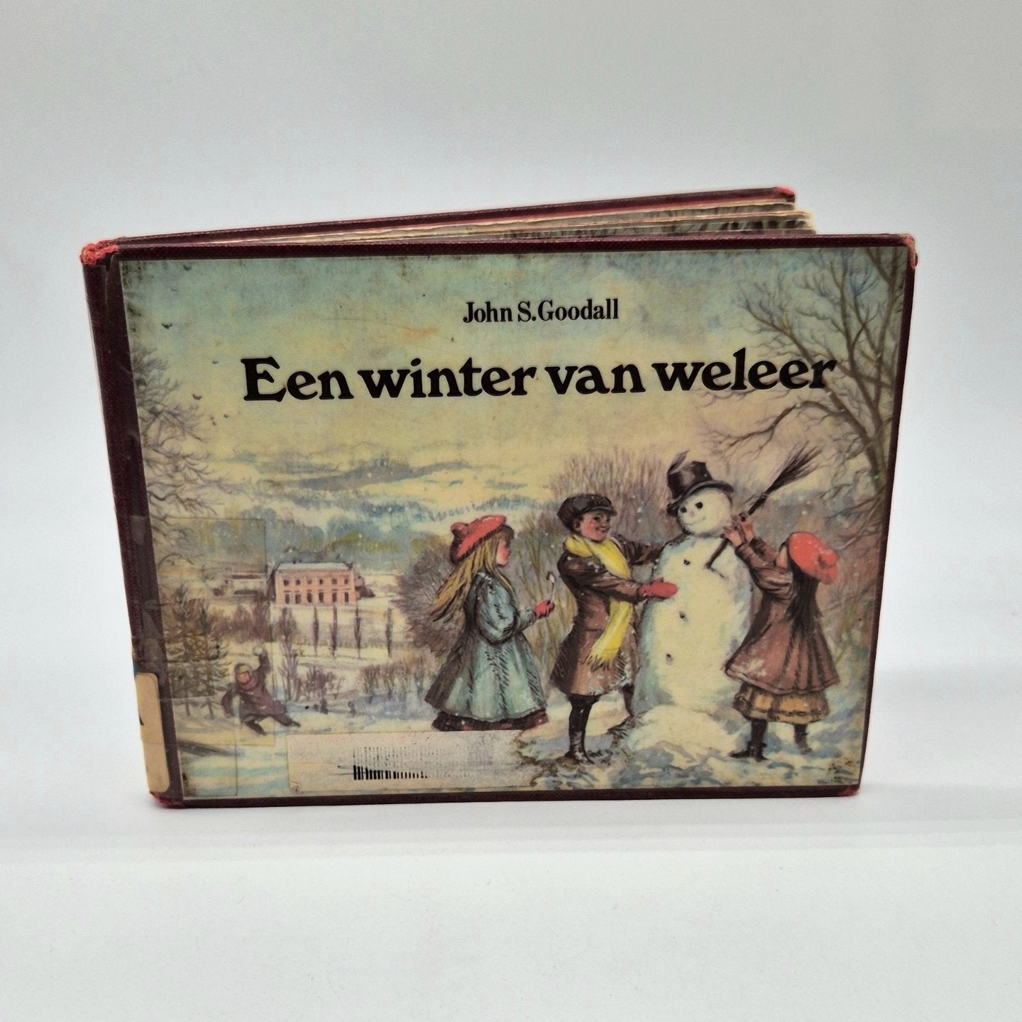 Kinderboekje 'Een winter van weleer', Ophalen of Verzenden
