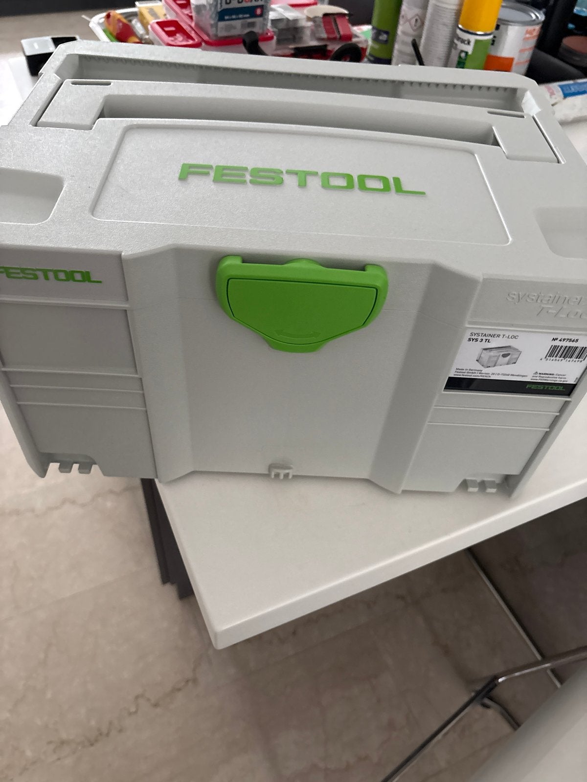 Festool Systainer T-LOC SYS 3 TL Gereedschapskoffer, Ophalen, Zo goed als nieuw