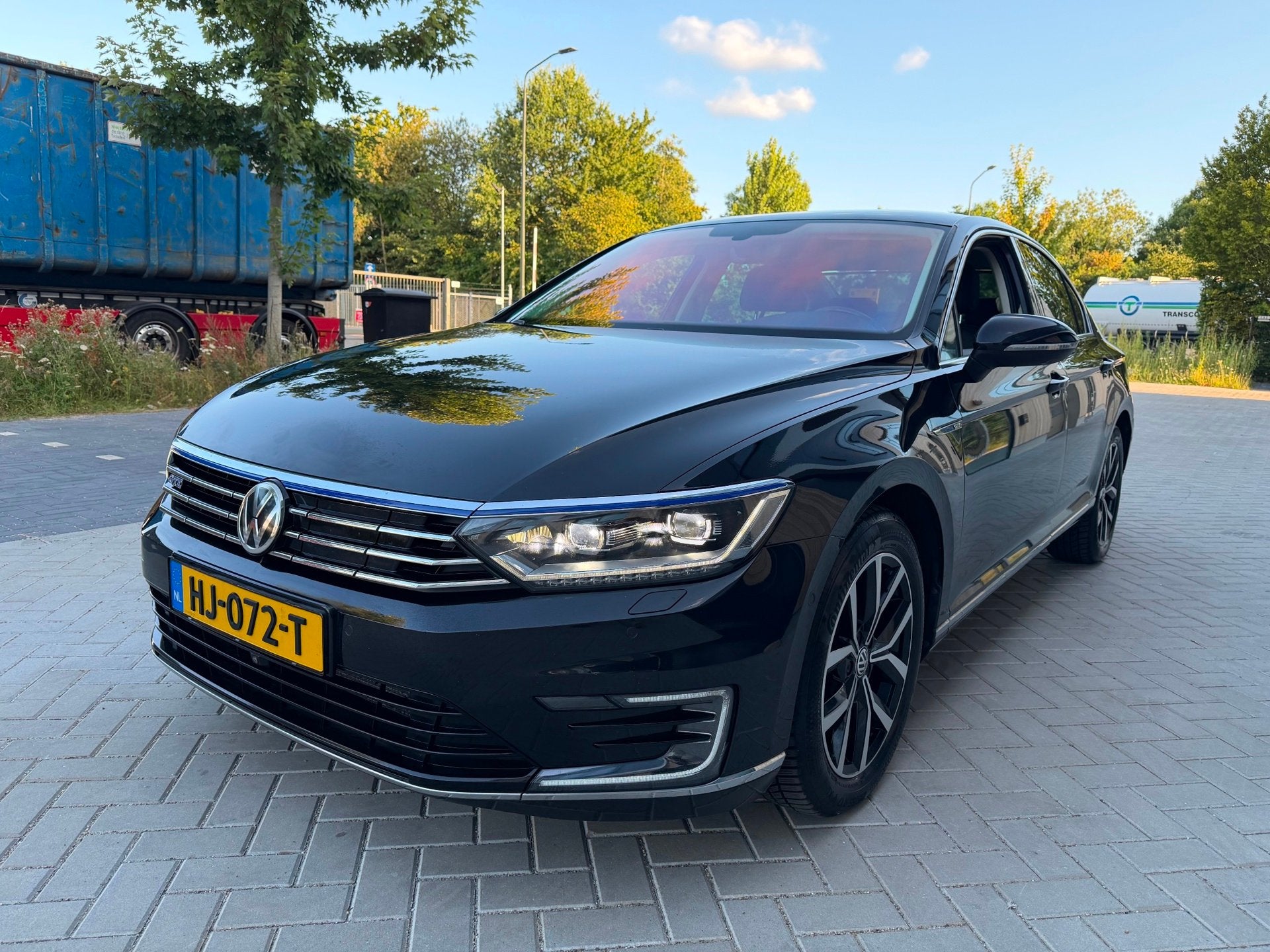 Volkswagen Passat 1.4 TSI GTE Highline (bj 2015) Sedan|Bi-Xe, Auto's, Gebruikt, 1622 kg, Zwart, Hybride Elektrisch/Benzine